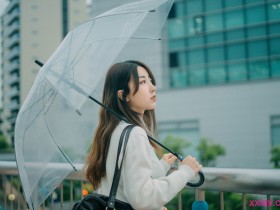 日本旅拍-japan-雨伞本白色制服(三丽鸥)